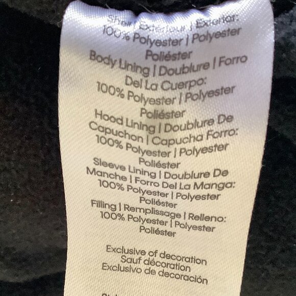 Calvin Klein Boys Puffer Jacket w/ hood Sz 5 Gray - Picture 8 of 10